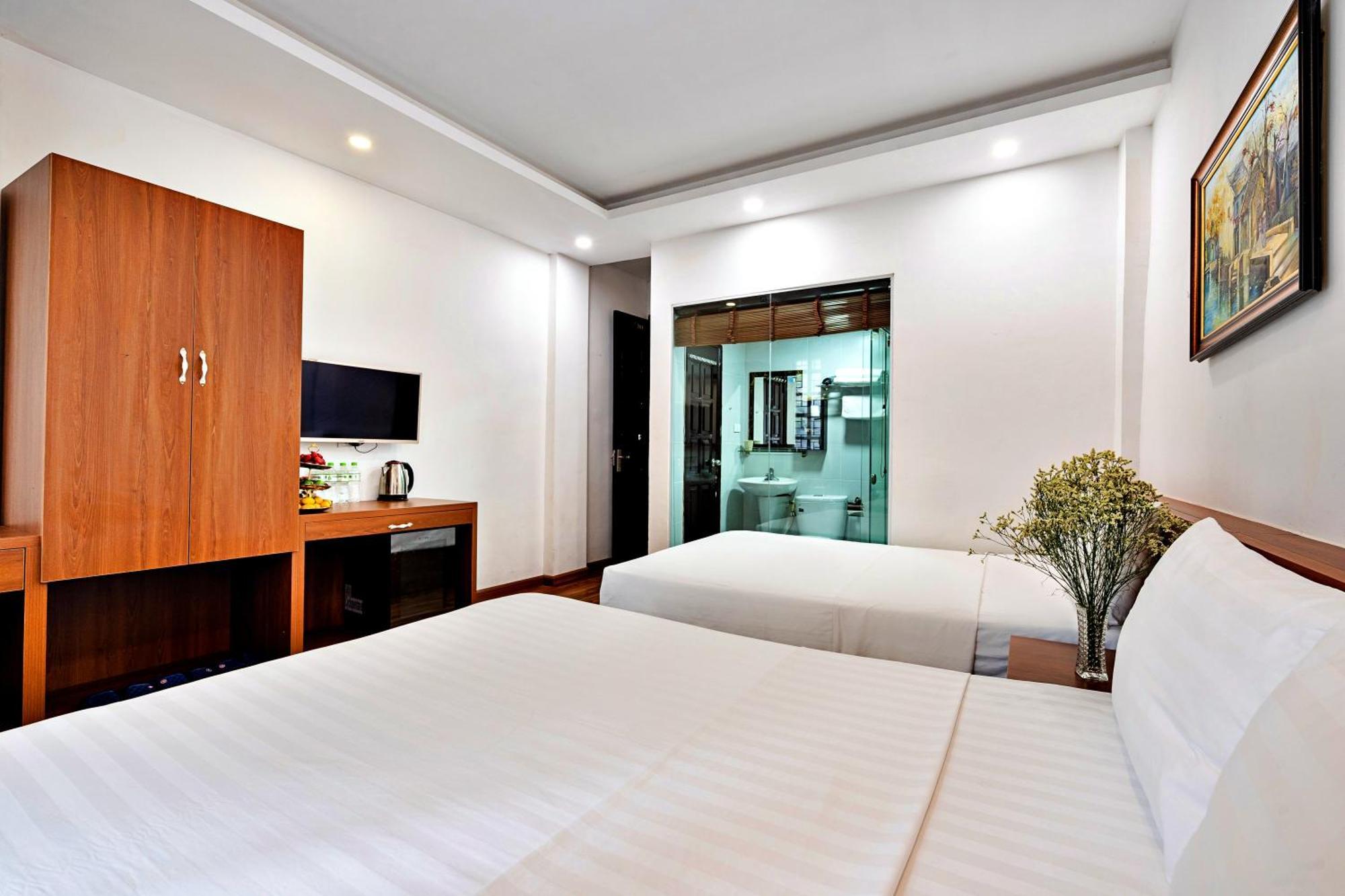 Hanz Ami Central Hotel Hanoi Room photo